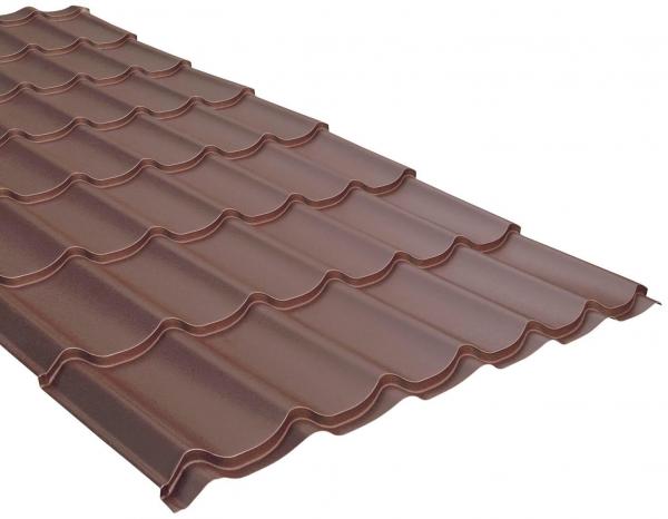 Blachdom Plechová střešní krytina Omak Basic Plus PE lesk Barva krytiny: Světlešedá RAL 7035