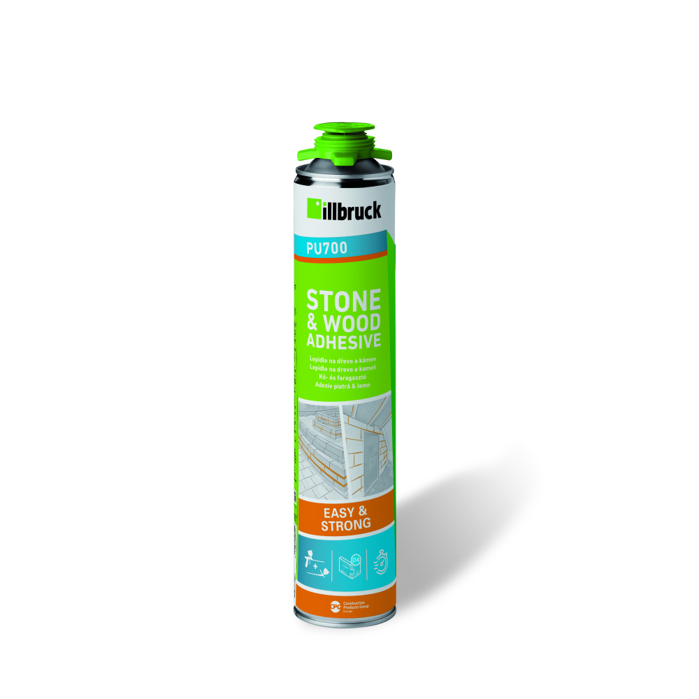 Illbruck Lepidlo PU700 D4 na zdivo a dřevo 750 ml