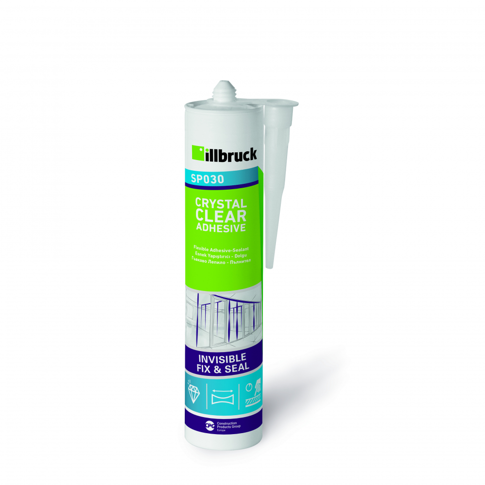 Levně Illbruck Lepící tmel SP030 Crystal 310 ml