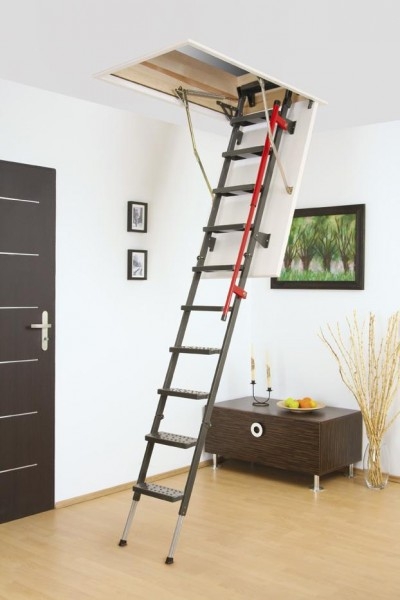 Půdní schody FAKRO LML Lux Stavební otvor: 70x140 cm, Výška: 280 cm