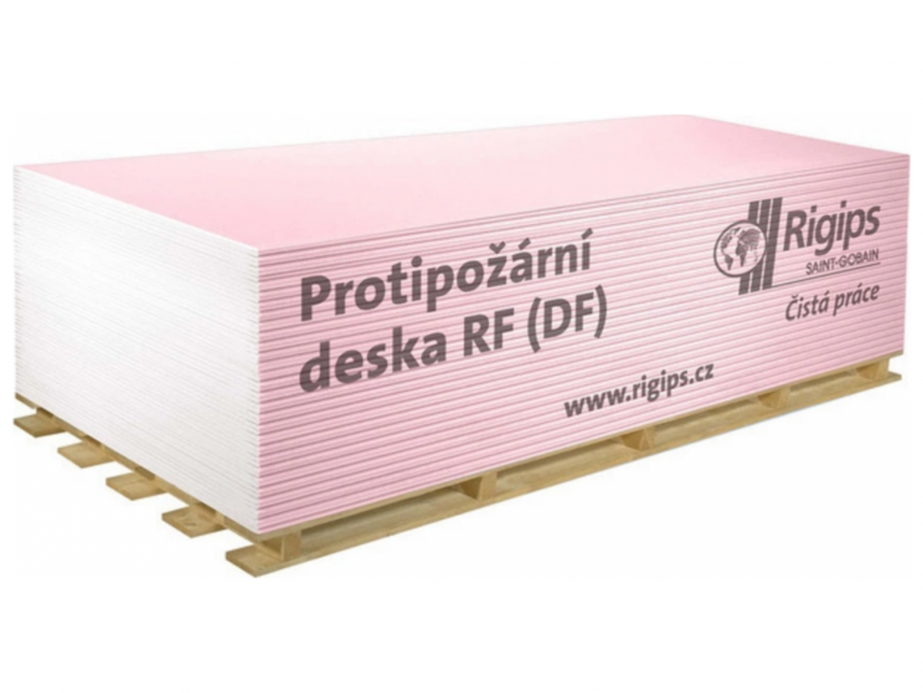 Deska sádrokartonová RIGIPS RF (DF) 12,5x1250x2000 mm