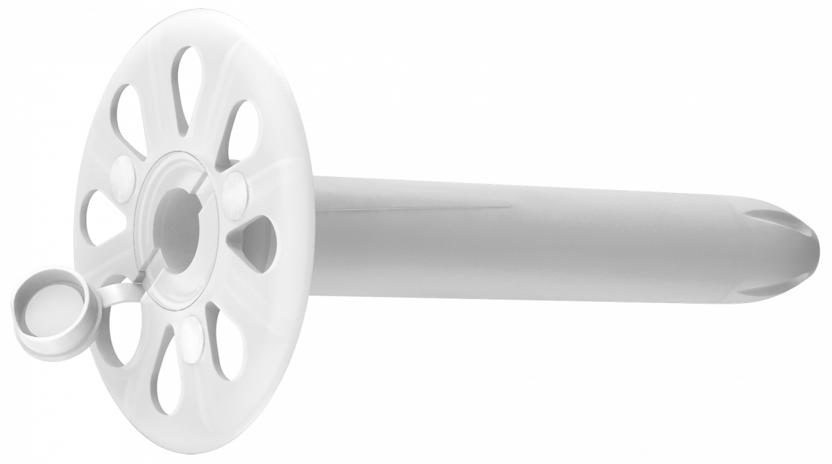 Fasádní přítlačný talíř KCX s tělesem Délka: 55 mm