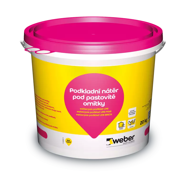 Weber Penetrace weberpas podklad UNI Barva: žlutá, Balení: 20 kg