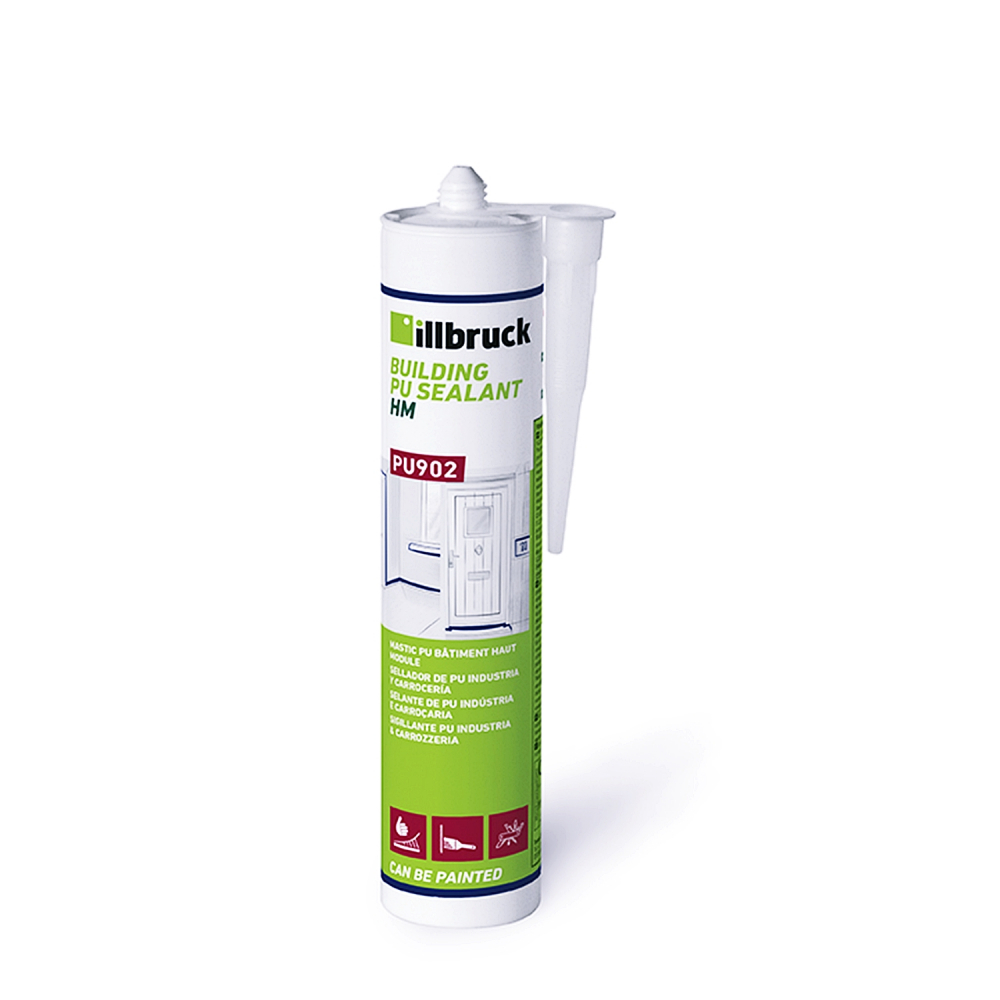 Levně Lepící tmel Illbruck PU902 BUILDING SEALANT HM Barva: bílá elastické lepidlo a tmel