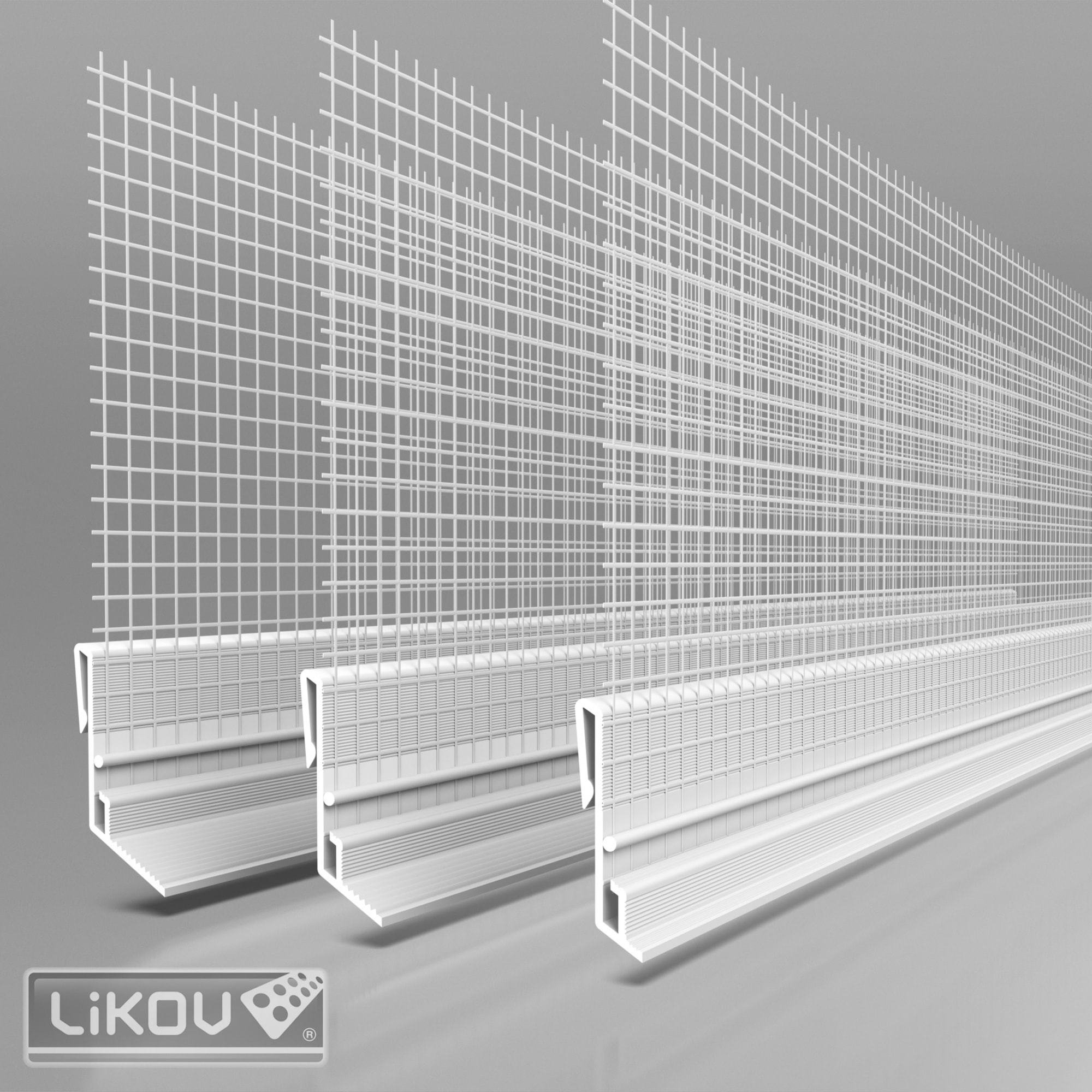 KZS Profil okapní LE-V Likov Šířka: 14 (mm)