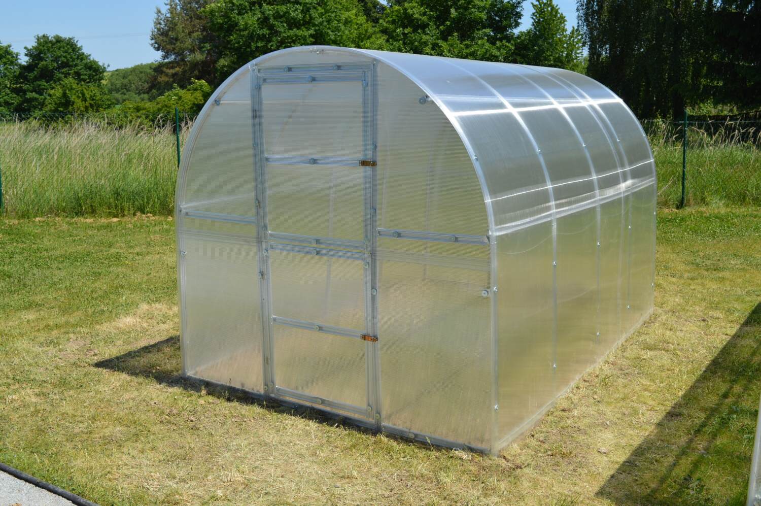 Zahradní skleník LANITPLAST KYKLOP Rozměry skleníku: 2x4 m, Varianta: polykarbonát 6 mm