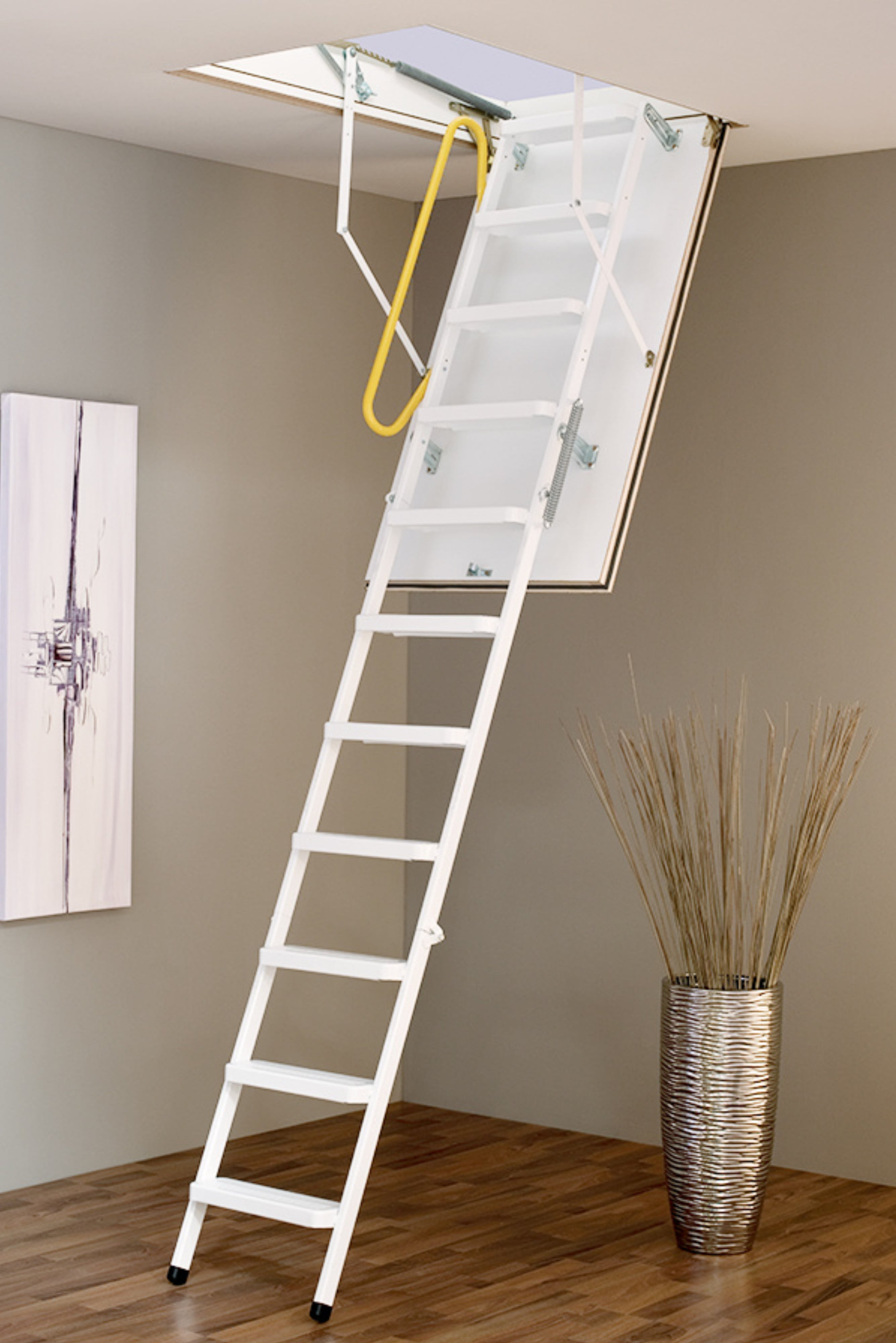 Půdní schody Minka Alpine Steel Stavební otvor: 60x120 cm, Maximální výška: 275 cm