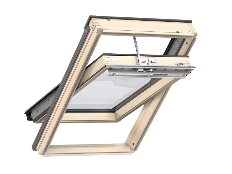 Dálkově ovládáné střešní okno Velux GLL 106130 solární pohon Velux: MK08 78x140 cm