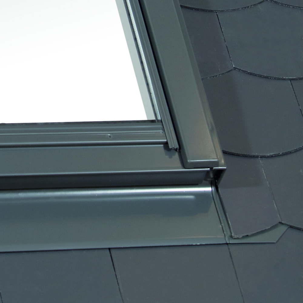 Lemování na plochou krytinu RoofLITE+ LSX Rozměry oken: 78x98 cm