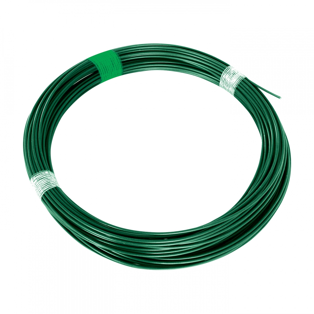 Drát napínací Ideal Zn + PVC zelený průměr drátu 3,40 mm 52 m/bal.