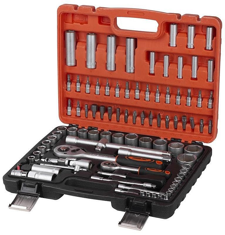 Sada nářadí WT940, 1/4"+1/2", 94ks
