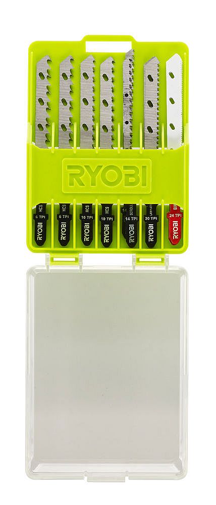 Sada listů vykružovací pily Ryobi RAK10JSBWM, 10ks