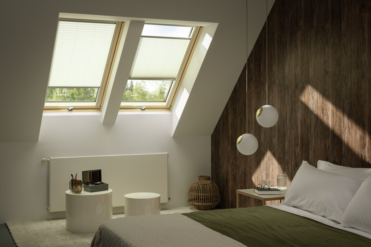 Levně Střešní okno Velux GLL 1085 B Velux: FK06 66x118 cm řada Komfort | spodní otevírání | Uw- 0,90