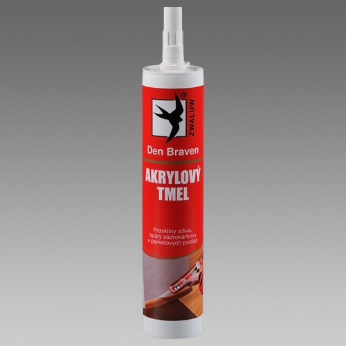 DEN BRAVEN akrylový tmel 280 ml Barva: hnědá