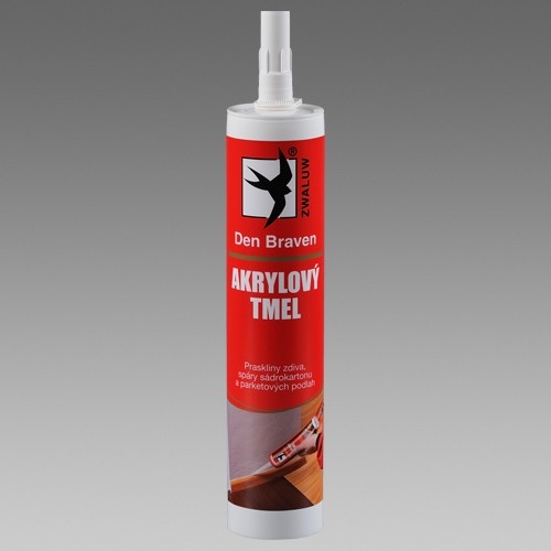 DEN BRAVEN akrylový tmel 280 ml Barva: bílá