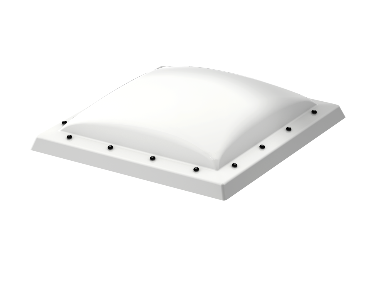 polykarbonátová kopule ke světlíku Velux ISD 0110 - opálová Velux: 80x80 cm
