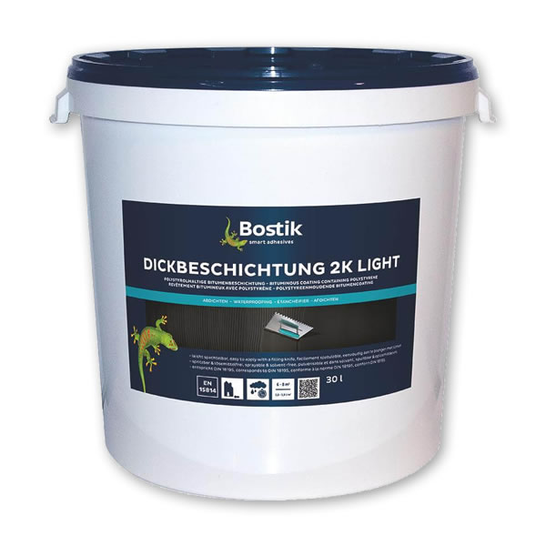 Hasoft Bitumenová stěrka 2K+ 30 kg DICKBESCHICHTUNG Bostik