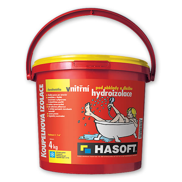 Hasoft koupelnová izolace Typ: kbelík, v balení: 4 kg
