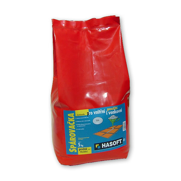 Hasoft Spárovačka Typ: pytel, Barva: šedá, v balení: 5  kg