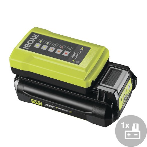 Ryobi Set akumulátor + nabíječka RY36BC17A-120, 36V, 1x 2,0Ah