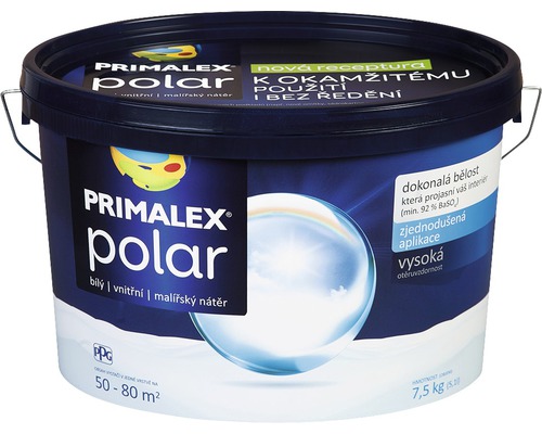 Primalex Polar Typ: kbelík, v balení: 7,5 kg