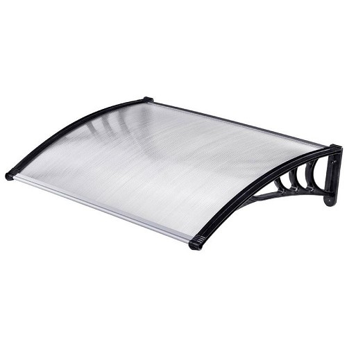 Levně Vchodová stříška nad dveře DIY501, 080x100 cm, polykarbonátová