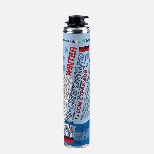 Den Braven Nízkoexpanzní pěna WINTER Typ: pistolová, Barva: zelená, Balení (ml): 750 ml