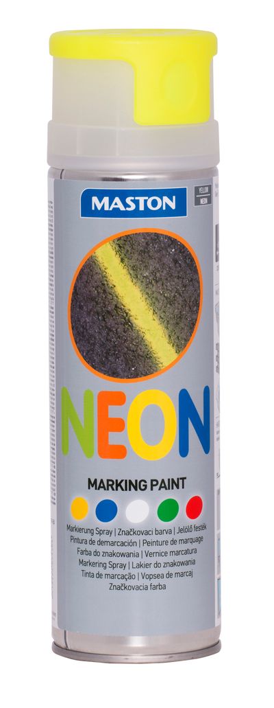 Maston Markingspray Neon Barva: žlutá, Balení: 500 ml