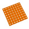 Oranžová polyethylenová dlažba AvaTile AT-STD - délka 25 cm, šířka 25 cm, výška 1,6 cm
