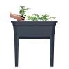 Sadbovač vysoký RESPANA PLANTER ECOLINE SET antracit 74,9cm