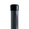 plotovy sloupek ideal poplastovany zn pvc 1750 48 barva antracit ral 7016 bez prichytky 8595068450871