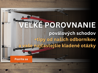 VEĽKÉ POROVNANIE schodíků na povalu