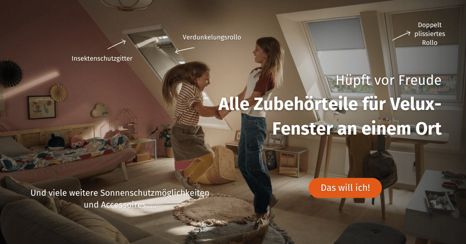 Sonnenschutz für Velux-Fenster