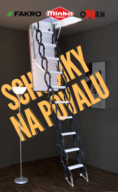 Schodíky na povalu