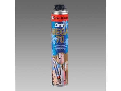 1220 den braven zimni pistolova pena mega 70 870ml zluta