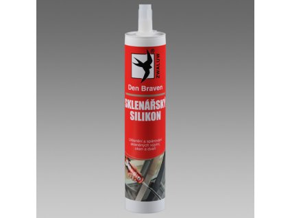 Den Braven Sklenářský silikon 280ml (Barva Transparentní)