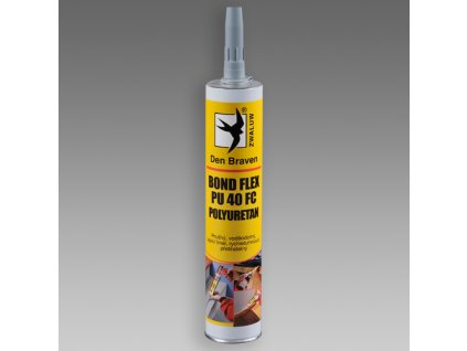 Den Braven Bond Flex PU 40 FC polyuretan 300ml (Barva bílá, Balení (ml) 300 ml)