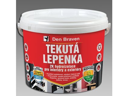 Den Braven Tekutá lepenka (v balení 7  kg)