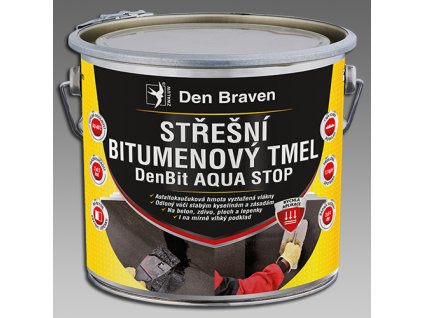 Den Braven Strešný bitumenový tmel DenBit AQUA STOP