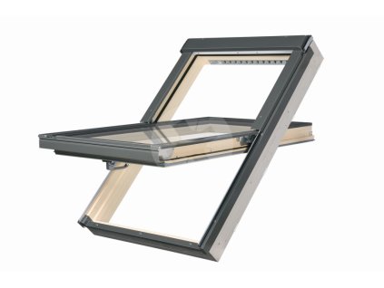 Kyvné plastové okno FAKRO PTP-V / PI U4 (Rozměry oken 01 55x78 cm)