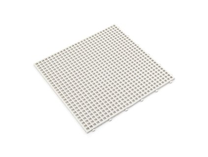 21010 bila plastova terasova dlazba linea flextile delka 39 cm sirka 39 cm vyska 0 8 cm