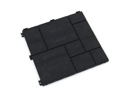 Grafitová gumová terasová dlažba FLOMA Mosaic - délka 30,5 cm, šířka 30,5 cm, výška 1,5 cm