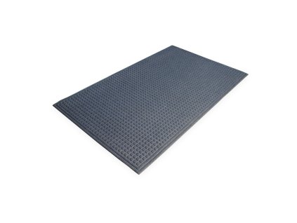 Modrá plastová vstupná rohož - dĺžka 120 cm, šírka 180 cm, výška 1 cm