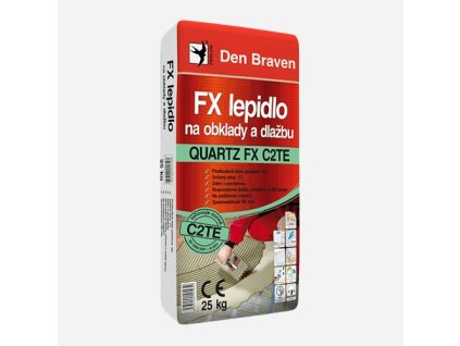 Den Braven FX lepidlo na obklady a dlažbu QUARTZ FX C2TE (Typ pytel, Barva šedá, Balení 25 kg)