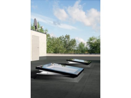 Fakro DMF DU6 s manuálním ovládáním (Rozmery oken 100x100 cm)