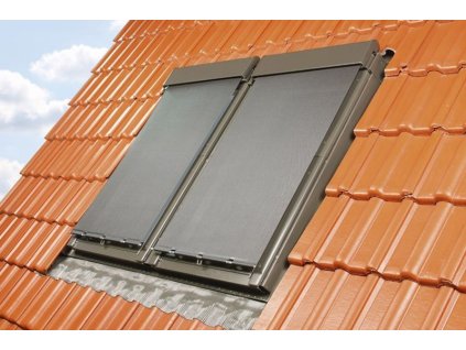 Markýza FAKRO AMZ I New Line doprodej (Rozměry oken 03 66x98 cm, Barva rolety antracitová (089))