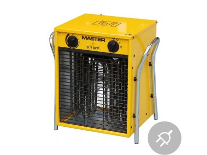 8231 elektricke topidlo b 9 epb master 9kw s ventilatorem