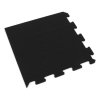 Gumová antivibračná tlmiaca modulová puzzle rohož (roh) FLOMA UniPad S850 - dĺžka 95,6 cm, šírka 95,6 cm, výška 0,8 cm