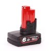 22191 milwaukee baterie m12 b6 12 v 6 0 ah li ion