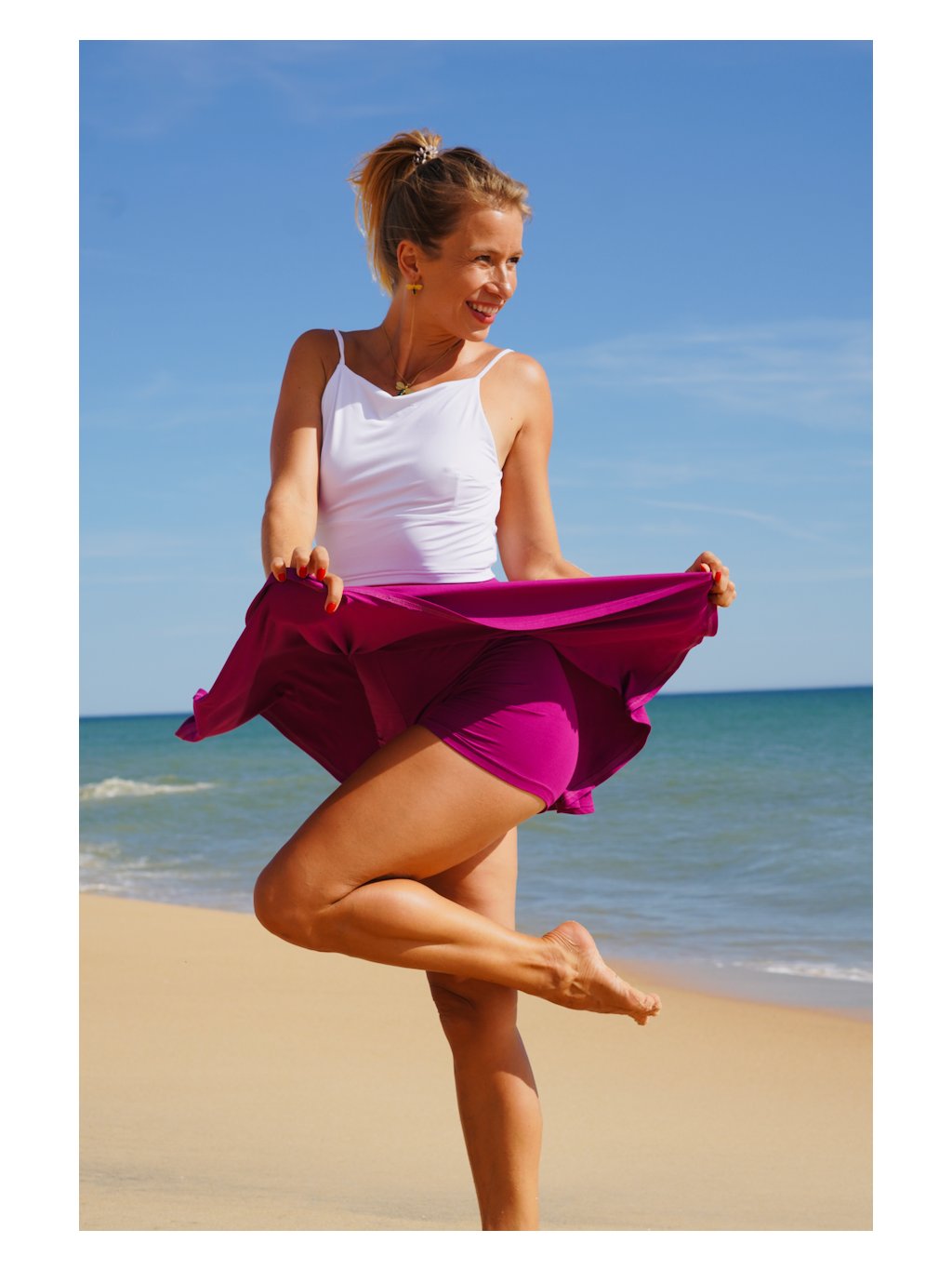 tenisova fialova sukne judita berkova joga a obleceni na joguDSC04597